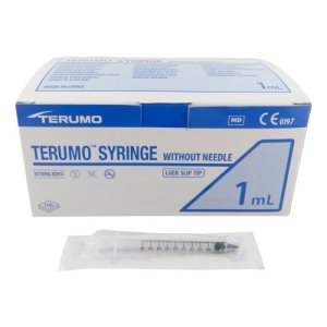 Spuiten steriel Terumo 1ml tuberculine 3-delig Luer   100st