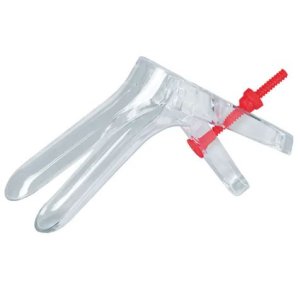 Vaginaal speculum wegwerp mediware cusco M ROOD Ø 26mm 25st