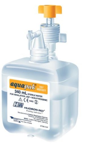 Hudson Aquapak luchtbevochtigers 340ml MET ADAPTOR   20st