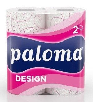 keukenpapier Paloma design , 2-laags, 50 vellen per rol 32 stuks