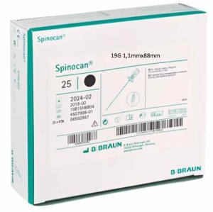 Spinale naalden Spinocan NHD luer 19G x 3 1/2 ivoor  25st