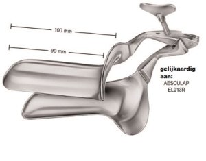 Specula Collin RD 90x28 Type EL013R Aesculap  1st