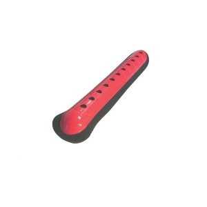 Spalk concaaf PVC met mousse 30cm rood     1st