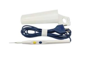 Diathermiepen met drukknop 3m kabel en holster         60st