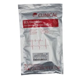 Clinical Ecg electroden S45B met banaan aansluiting solid gel 30stuks