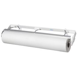 Papierrolhouder inox 60cm medisch voor tafel of muur