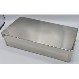 Inox instrumentendoos 40x20x9cm stevig model